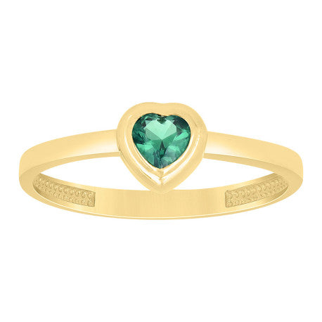 14Kt Gold Cz Ring