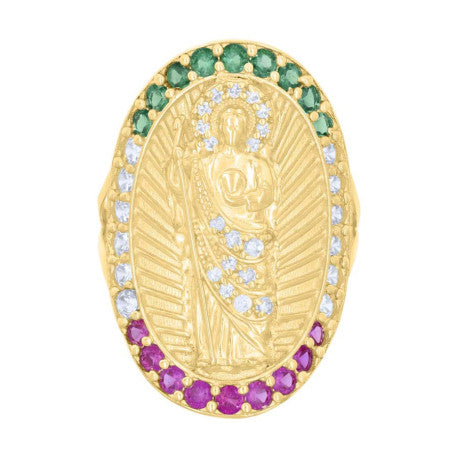 14Kt Gold Cz Ring
