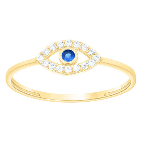 14Kt Gold Cz Ring