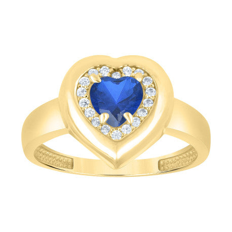 14Kt Gold Cz Ring