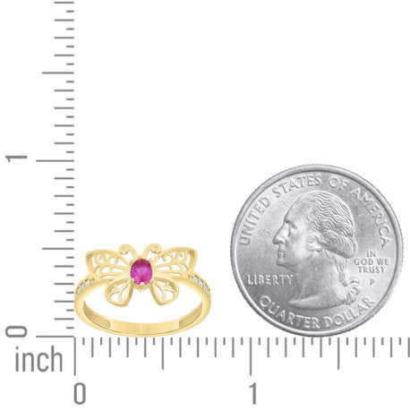 14Kt Gold Cz Ring