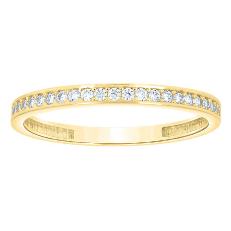 14Kt Gold Cz Ring