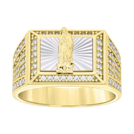 14Kt Gold Cz Ring