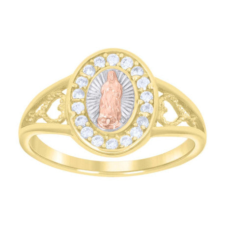 14Kt Gold Cz Ring