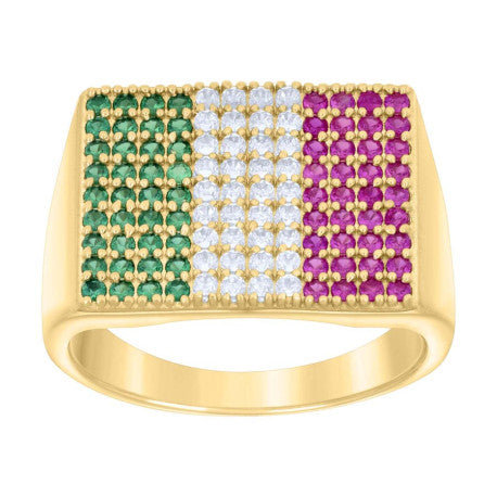 14Kt Gold Cz Ring