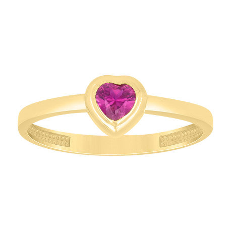 14Kt Gold Cz Ring