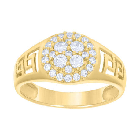 14Kt Gold Cz Ring