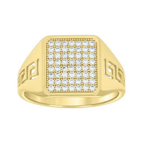 14Kt Gold Cz Ring