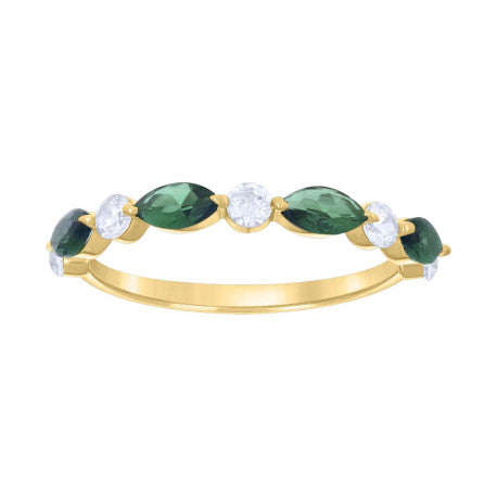 14Kt Gold Cz Ring