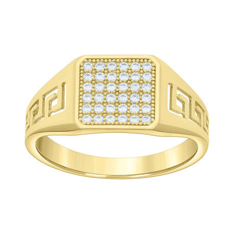 14Kt Gold Cz Ring