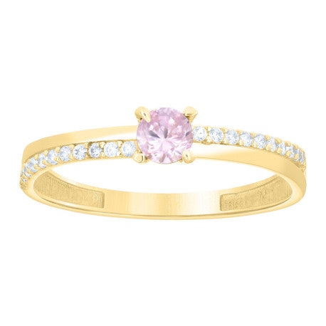 14Kt Gold Cz Ring