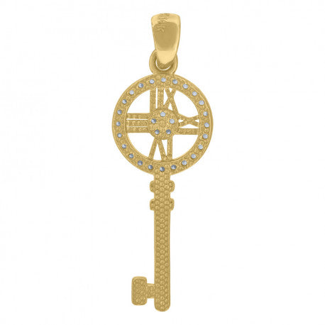 14Kt Gold Fancy Pendant