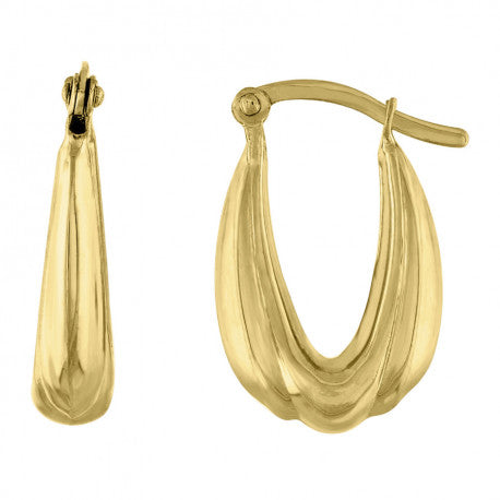 14Kt Gold Hoop Earrings