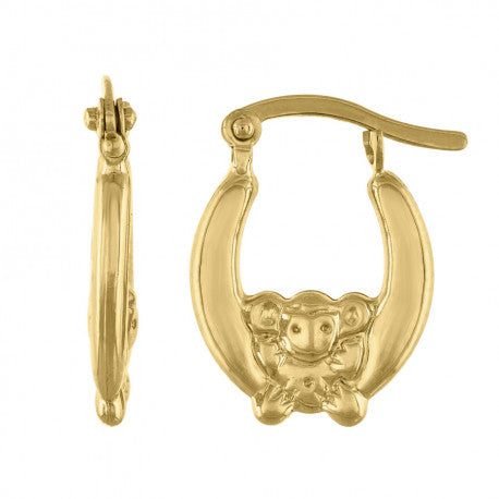 14Kt Gold Hoop Earrings