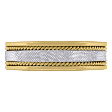 14Kt-Gold Ring 6mm
