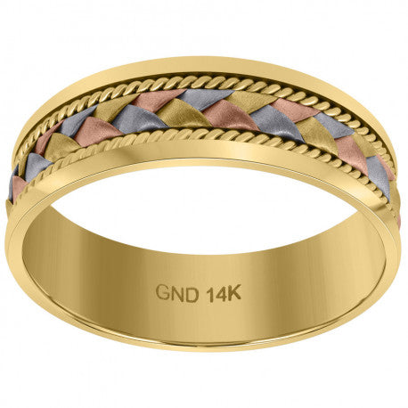 14Kt-Gold Ring 7mm-