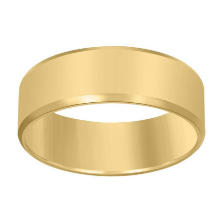 14Kt Gold Ring 8mm Sz 7-13