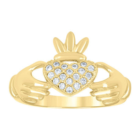 14Kt Gold Cz Ring