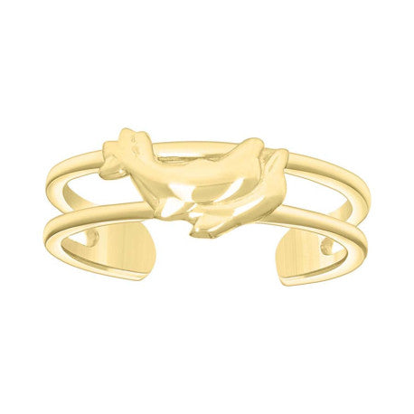14Kt Gold Toe Ring