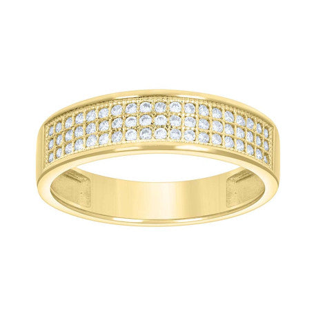 14Kt Gold Trio Ring