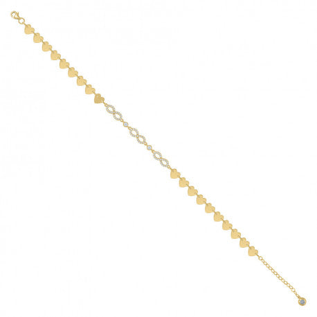 14Kt Gold Turkish Bracelet 10"
