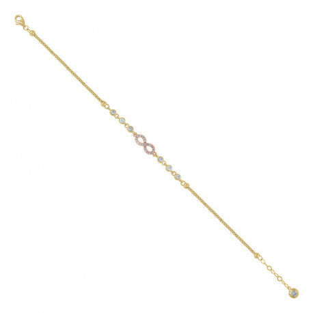 14Kt Gold Turkish Bracelet 8"
