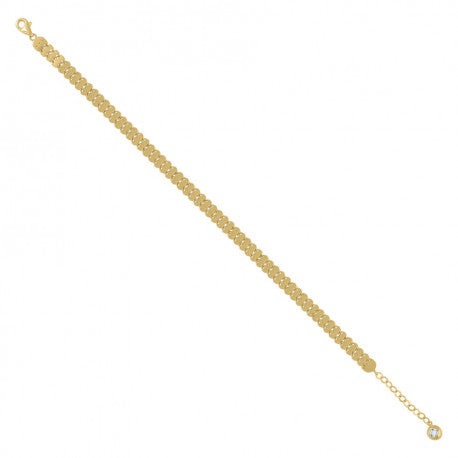 14Kt Gold Turkish Bracelet 8"
