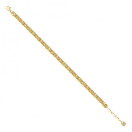 14Kt Gold Turkish Bracelet 8"