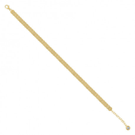 14Kt Gold Turkish Bracelet 8"