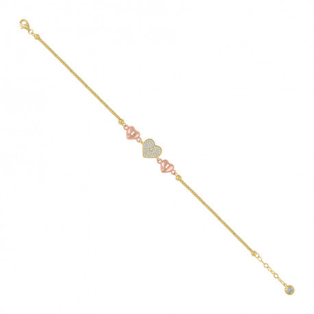 14Kt Gold Turkish Bracelet 8"