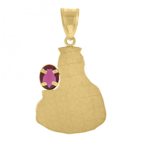14Kt Gold Turkish Pendant