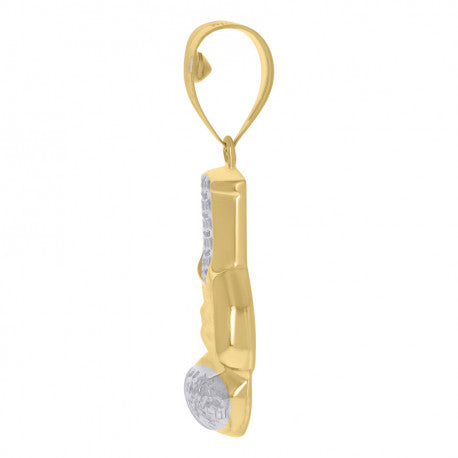 14Kt Gold Turkish Pendant