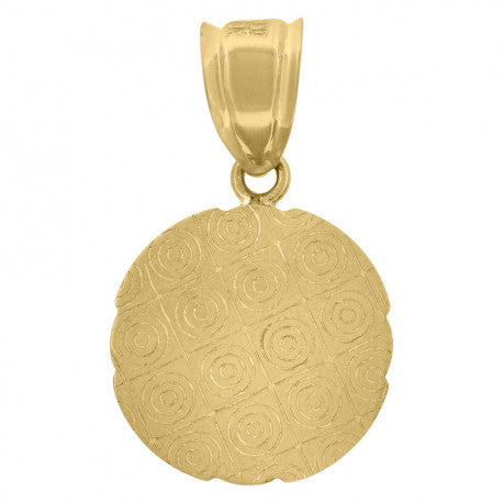 14Kt Gold Turkish Pendant