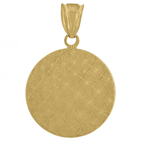 14Kt Gold Turkish Pendant