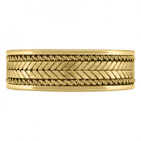 14Kt Gold Wedding Band 6.5mm