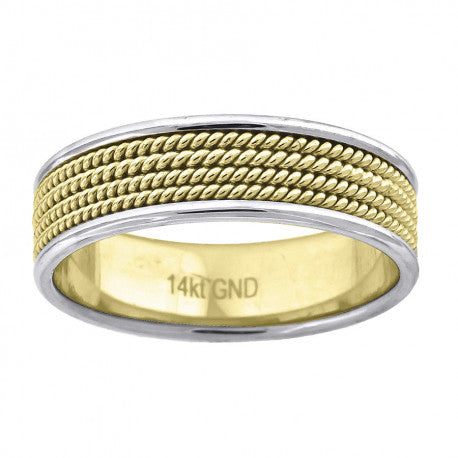 14Kt Gold Wedding Band 6.5mm