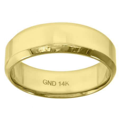 14Kt-Gold Wedding-Band 6.5mm