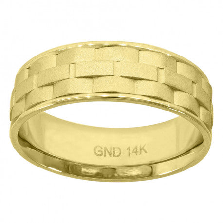 14Kt-Gold Wedding Band