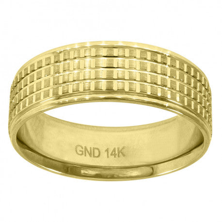 14Kt-Gold Wedding Band