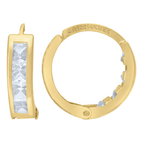 14Kt Hoop Earrings