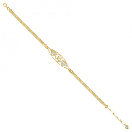 14Kt Turkish Bracelet 8"