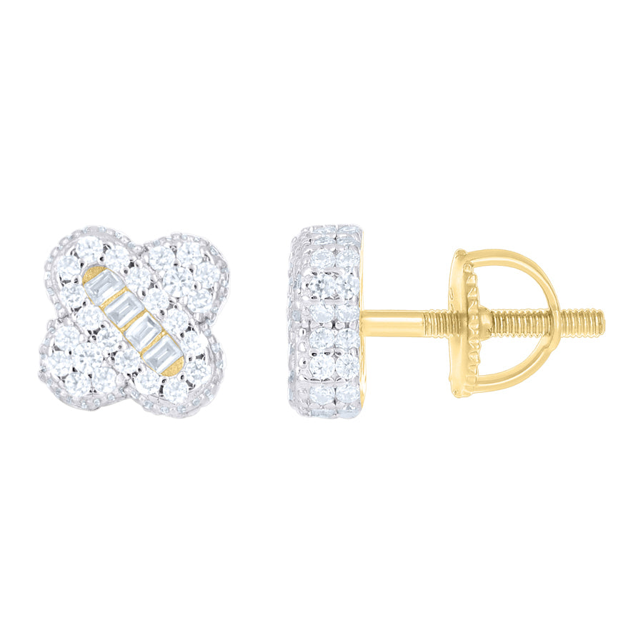 925 Sterling Silver Moissanite Earring