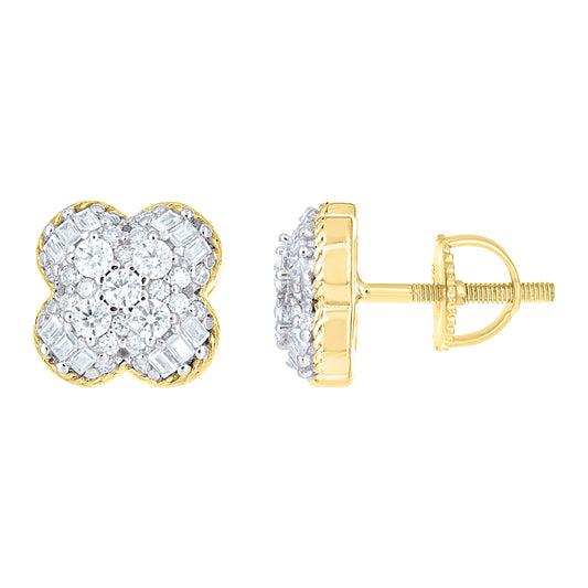 925 Sterling Silver Moissanite Earring