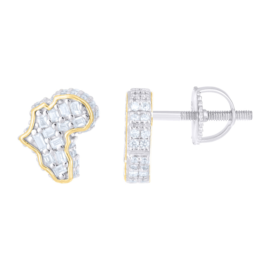 925 Sterling Silver Moissanite Earring