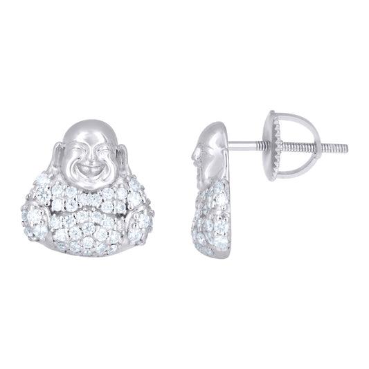925 Sterling Silver Moissanite Earring