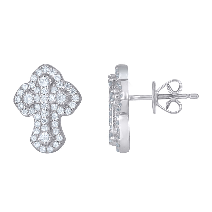 925 Sterling Silver Moissanite Earrings
