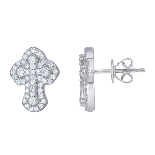 925 Sterling Silver Moissanite Earrings