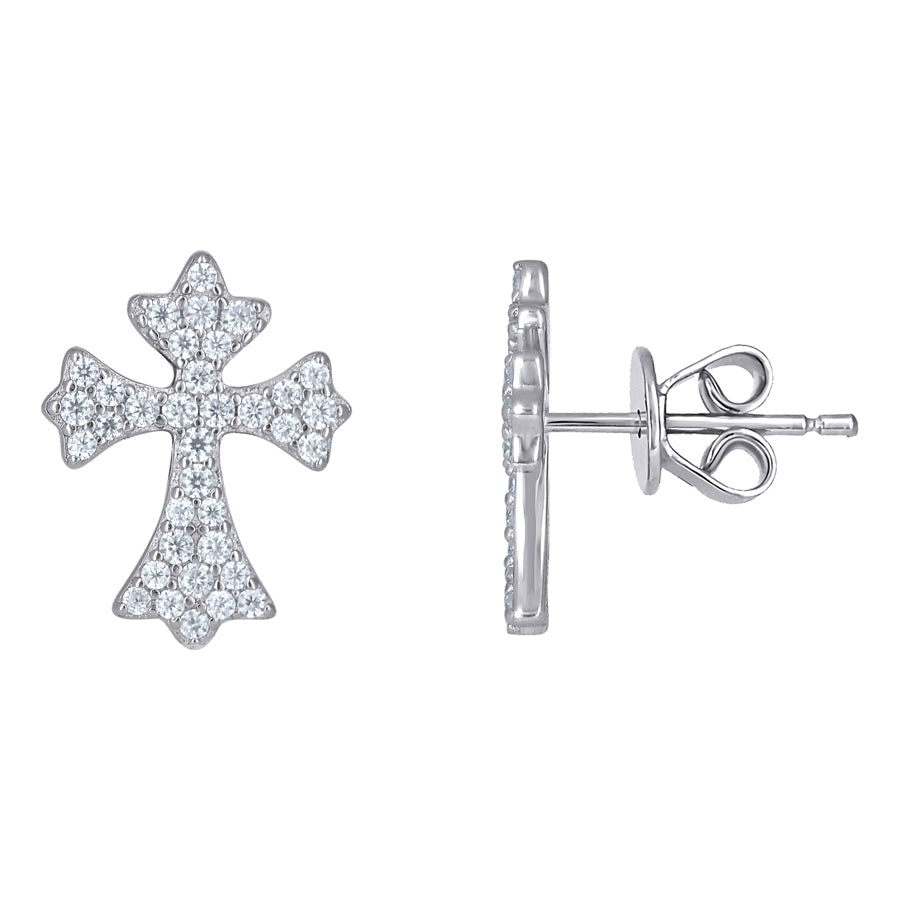925 Sterling Silver Moissanite Earrings