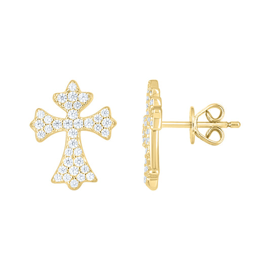 925 Sterling Silver Cz Earrings