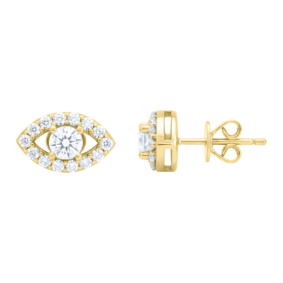 925 Sterling Silver Cz Earrings
